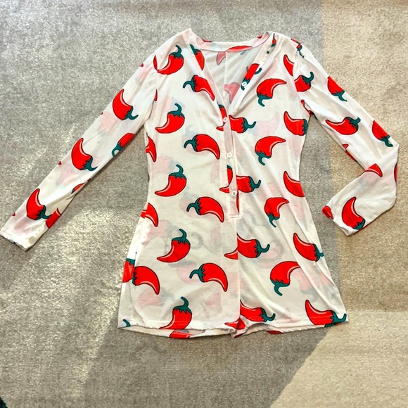 Other - Hot Chili Pepper PJ Romper